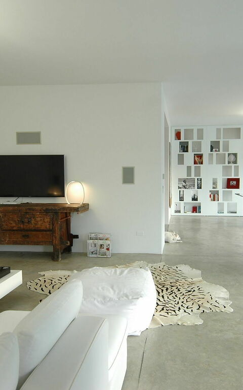 Villa Denari: Woonkamer