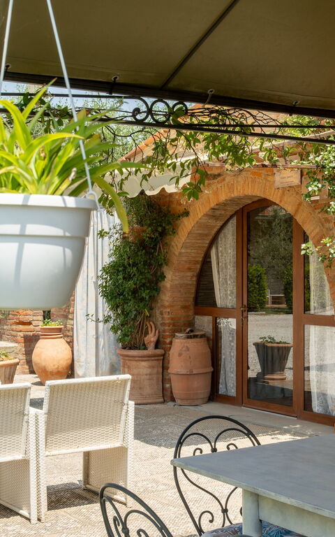 Casale Miro: Balkon / terras / patio, Buitenkanten, Buitenshuis