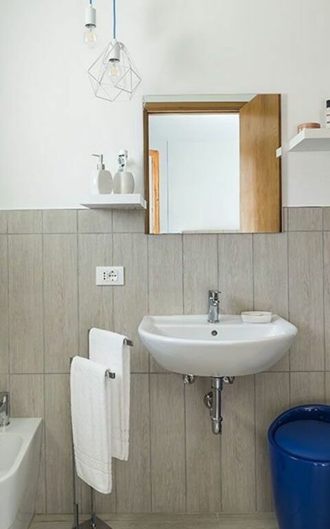 Villa Salinella: Badkamer