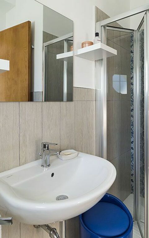 Villa Salinella: Badkamer