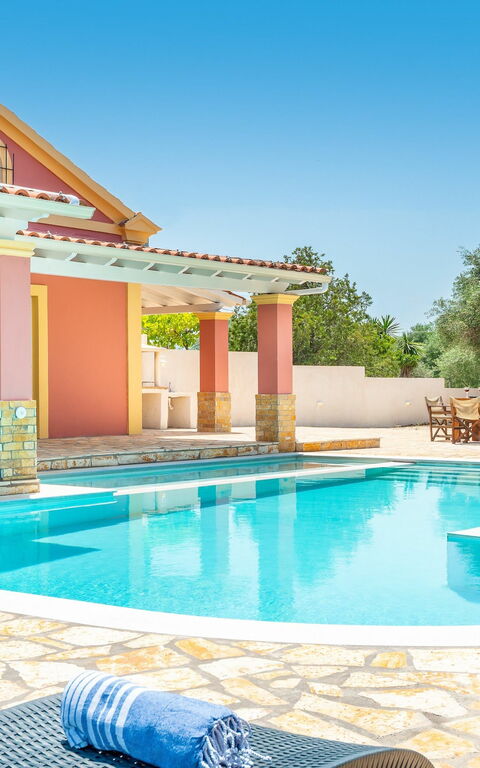 Beach Villa Joanna: Buitenkanten, Buitenshuis, Keer bekeken, zwembad