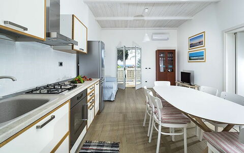 Accommodatie Morgana: Keuken, Lunchroom