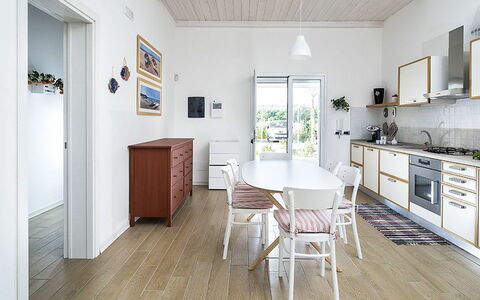 Accommodatie Morgana: Keuken, Lunchroom