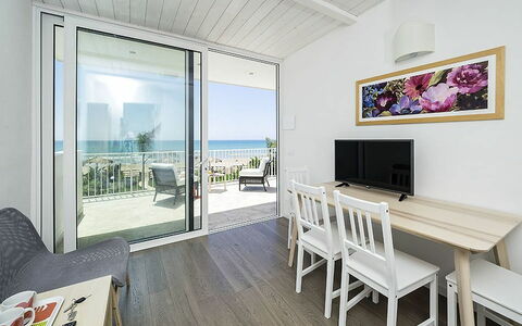 Accommodatie Marina: Lunchroom, Woonkamer