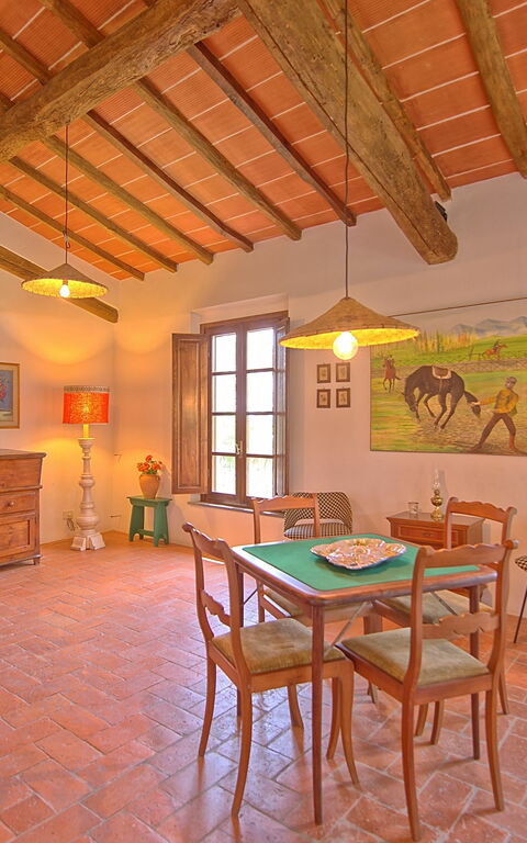 Casale Chiara: Woonkamer