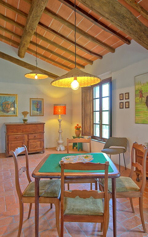 Casale Chiara: Woonkamer