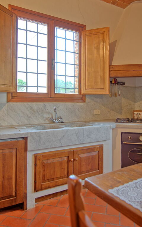 Casale Chiara: Keuken, Lunchroom