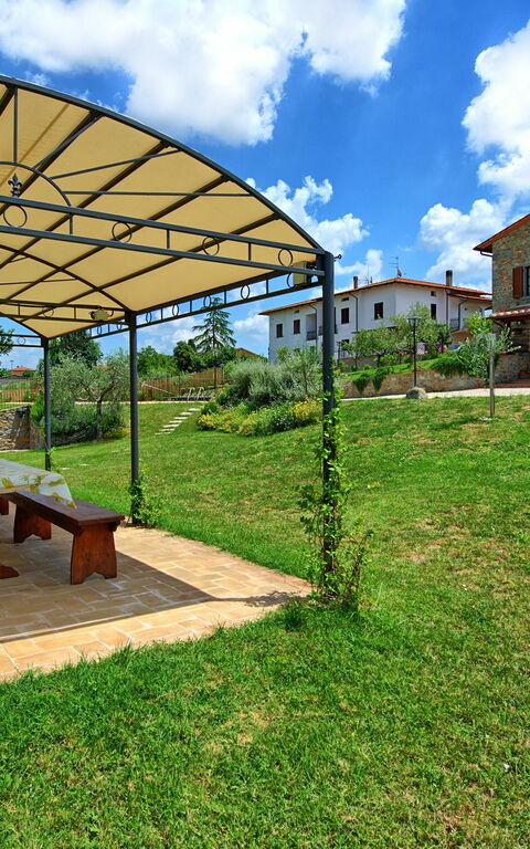 Villa Farneta: Buitenkanten, Tuin