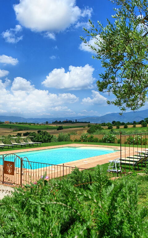 Villa Farneta: zwembad