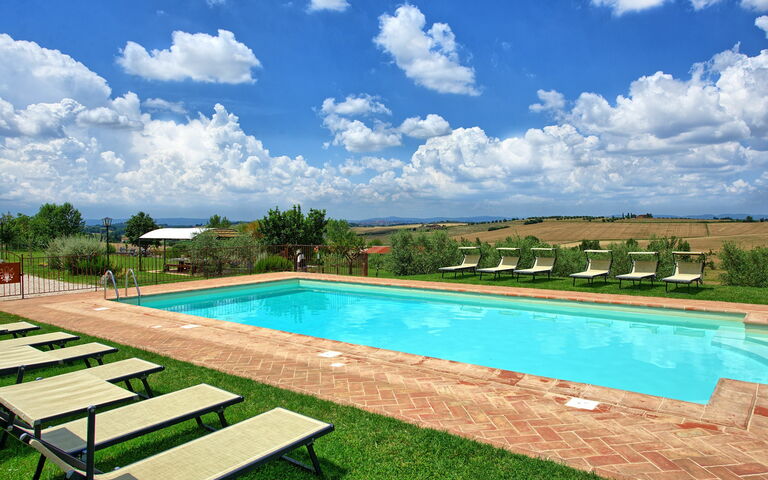 Villa Farneta: zwembad