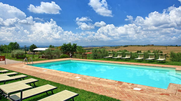 Villa Farneta: zwembad