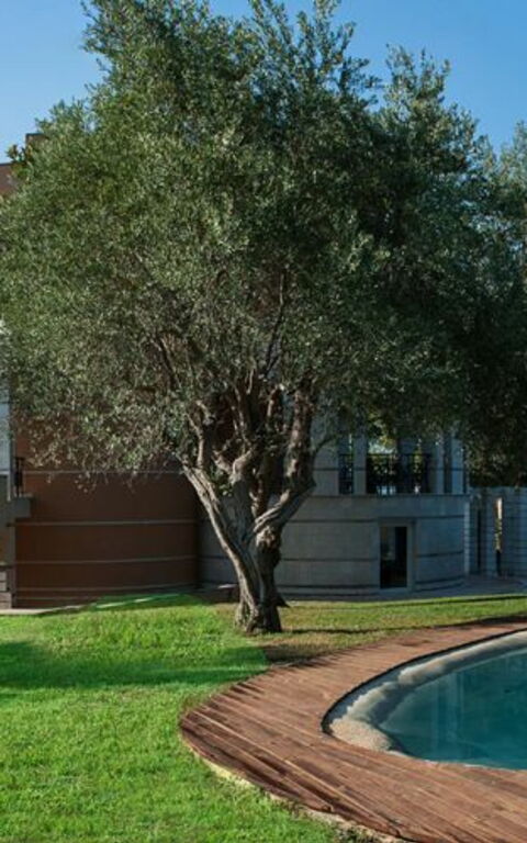 Villa Vendicari: Buitenshuis, zwembad