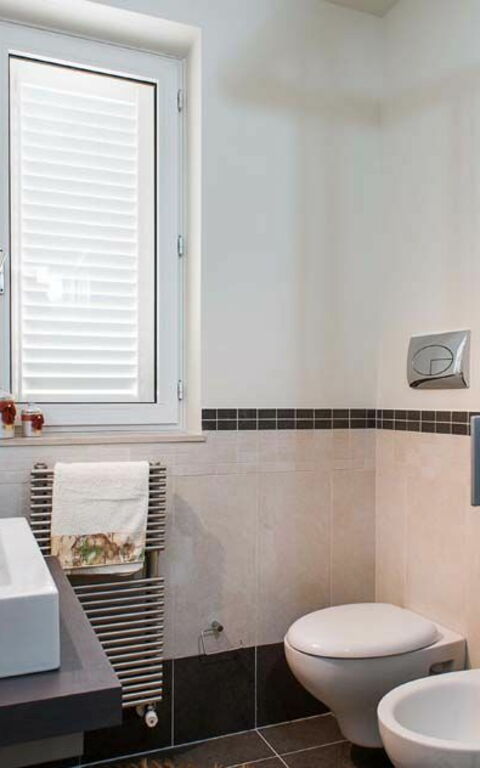 Villa Vendicari: Badkamer