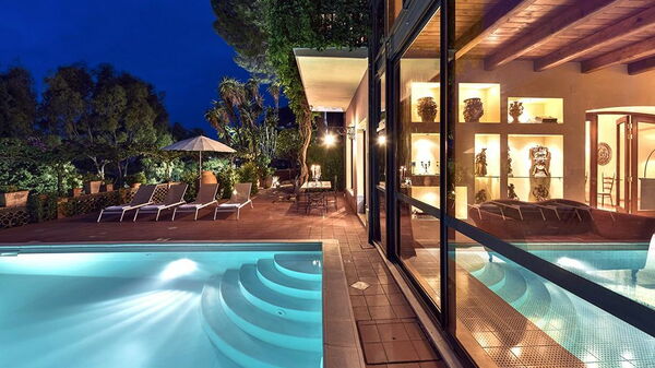 Villa la Boheme: Buitenkanten, Zomer, zwembad