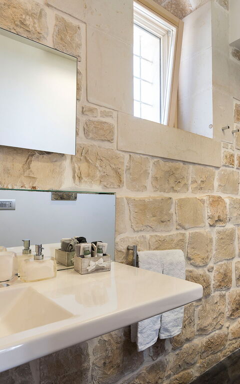 Villa Luna: Badkamer