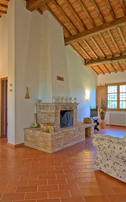 Casa Legoli: Woonkamer