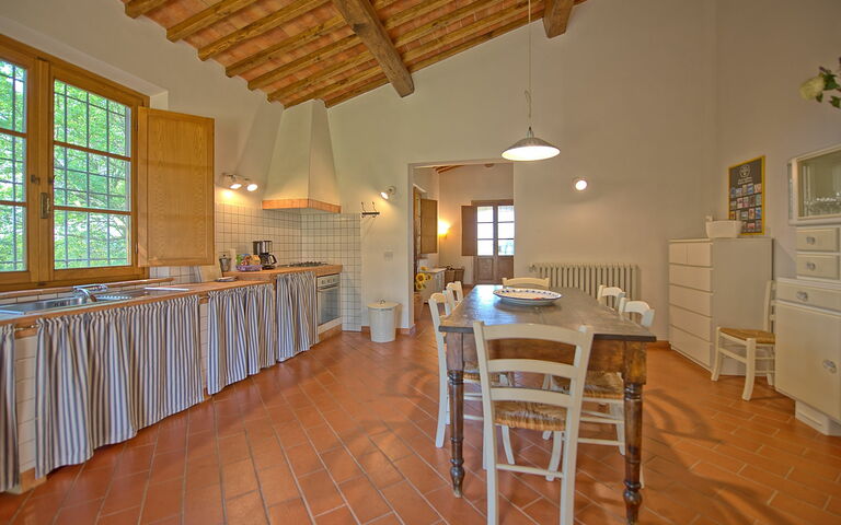 Casa Legoli: Keuken, Lunchroom