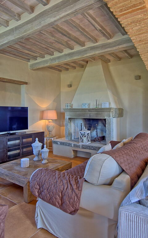 Villa Giacomo: Woonkamer