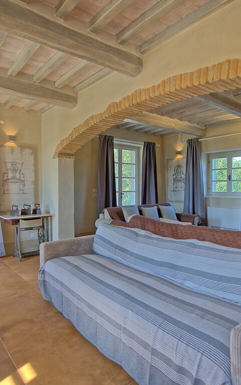 Villa Giacomo: Woonkamer