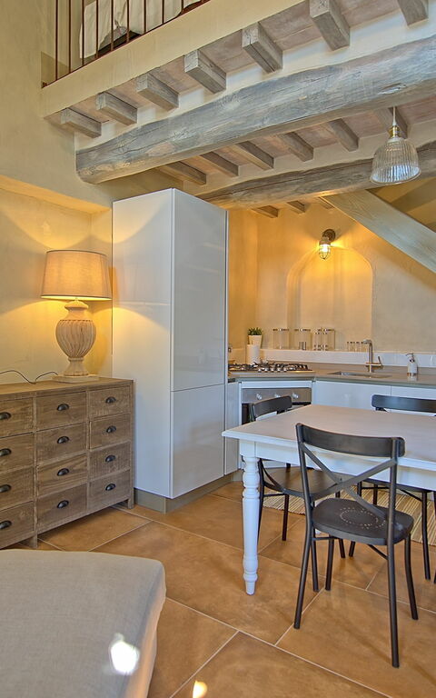 Villa Giacomo: Keuken, Lunchroom