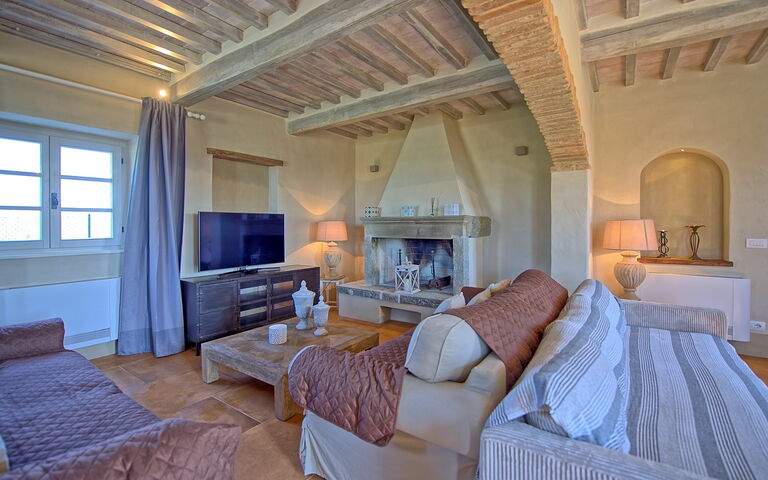 Villa Giacomo: Woonkamer