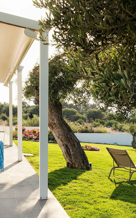 Villa Nettuno: Buitenshuis, Tuin