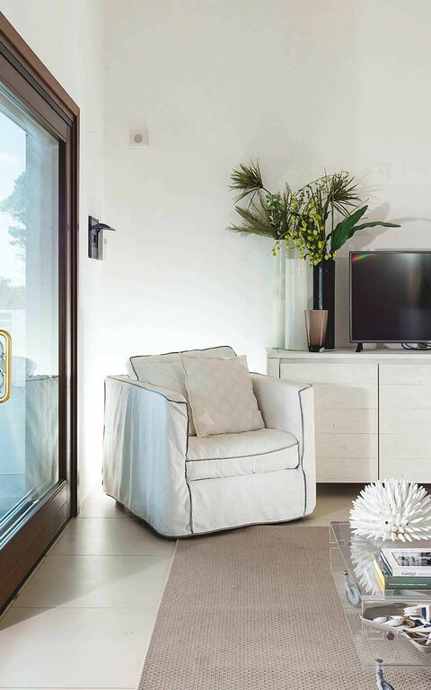 Villa Nettuno: Woonkamer