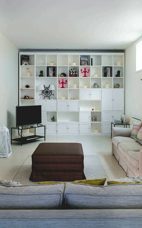 Villa Nettuno: Woonkamer