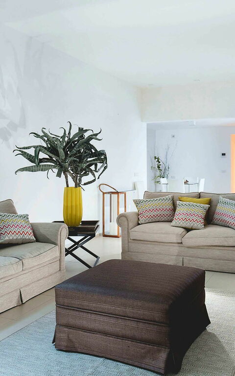 Villa Nettuno: Woonkamer