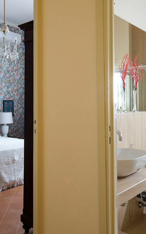 Villa San Ciro: Badkamer, slaapkamer