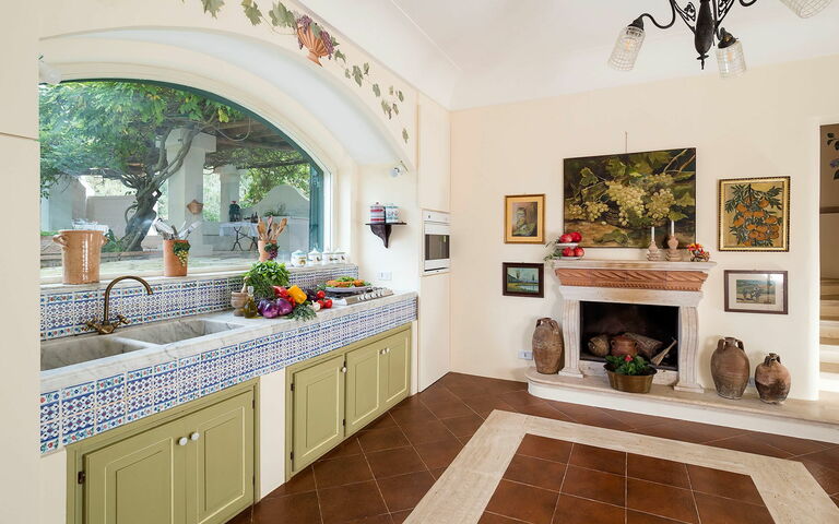 Villa San Ciro: Keuken