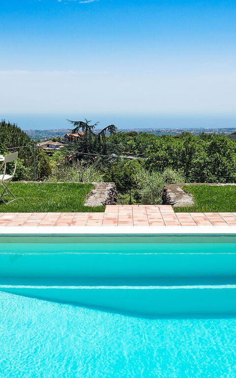 Villa La Capinera: zwembad