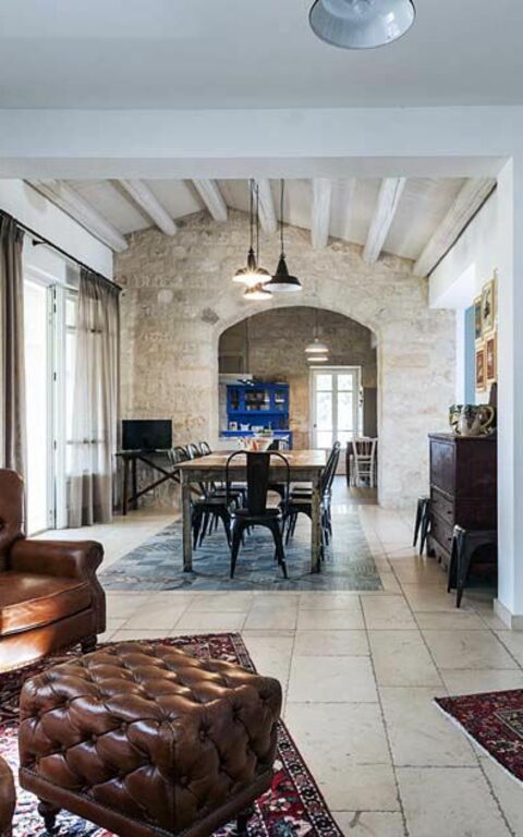 Villa Casi o Cantu: Woonkamer