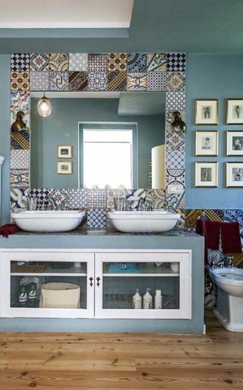 Villa Casi o Cantu: Badkamer