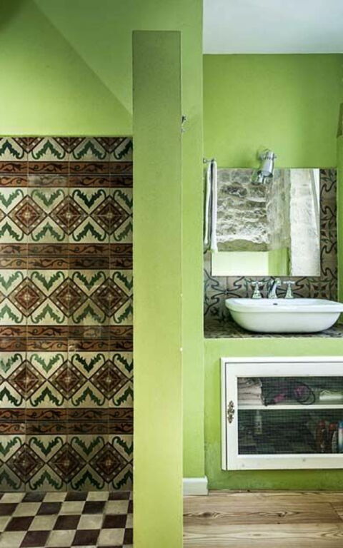 Villa Casi o Cantu: Badkamer