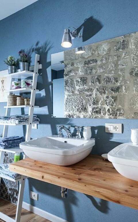 Villa Casi o Cantu: Badkamer