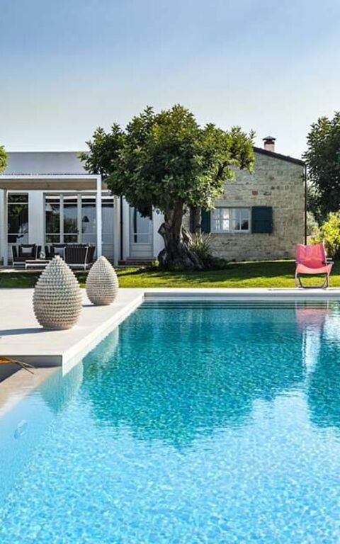 Villa Casi o Cantu: zwembad