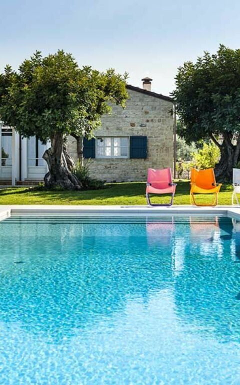 Villa Casi o Cantu: zwembad