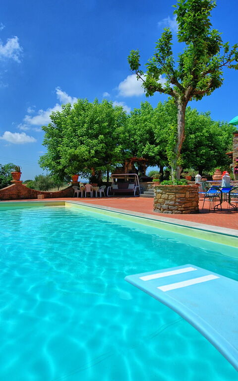 Casale San Martino: Buitenshuis, zwembad