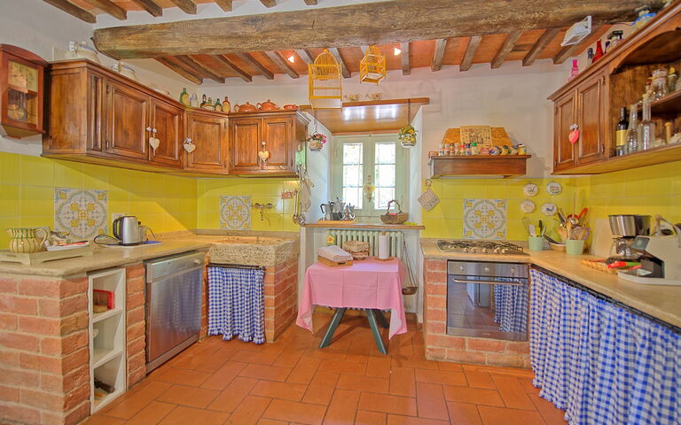 Casale San Martino: Keuken, Lunchroom