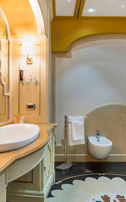 Villa Drago Spa: Badkamer