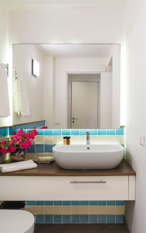 Villa Blumarine: Badkamer