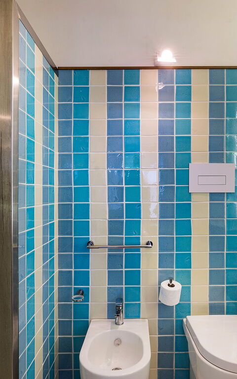 Villa Blumarine: Badkamer