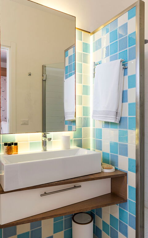 Villa Blumarine: Badkamer