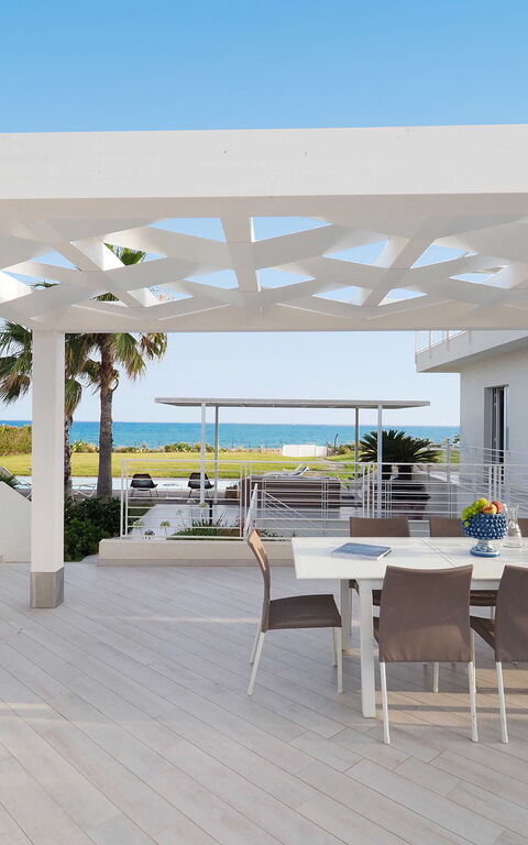 Villa Blumarine: Balkon / terras / patio, Buitenkanten, Buitenshuis, Keer bekeken