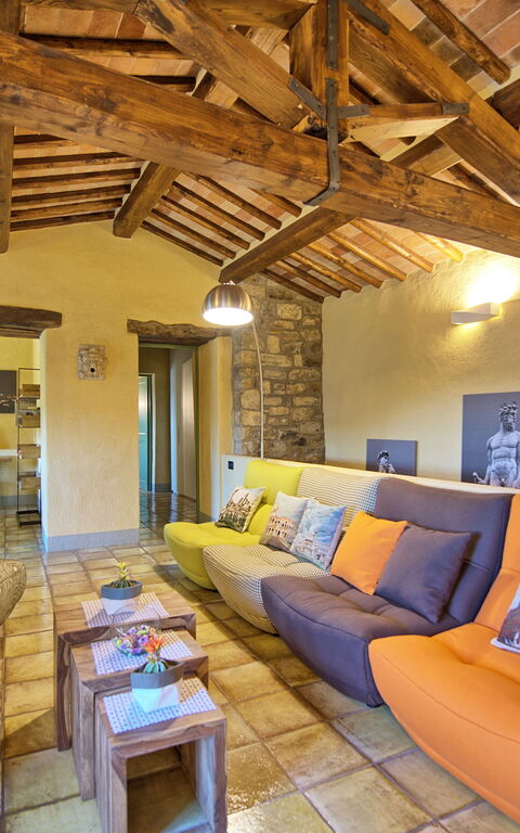 Villa Sonia: Woonkamer