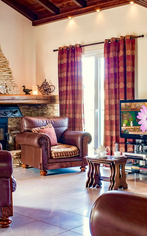 Villa Di Giovanni: Woonkamer