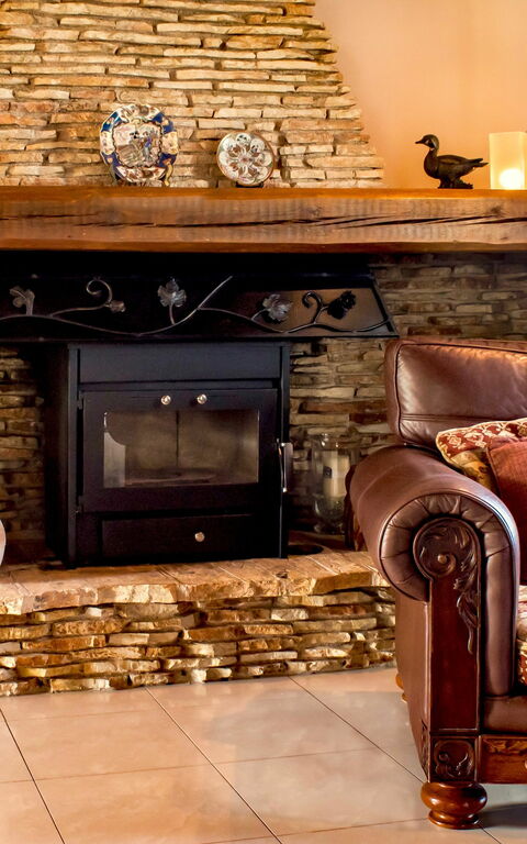 Villa Di Giovanni: Woonkamer