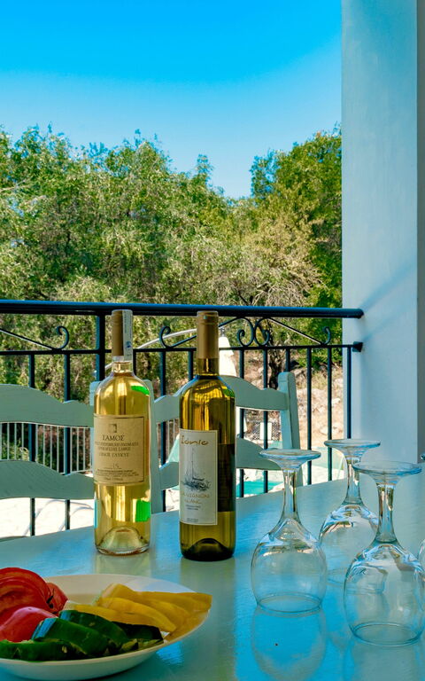 Villa Di Giovanni: Balkon / terras / patio, Buitenshuis