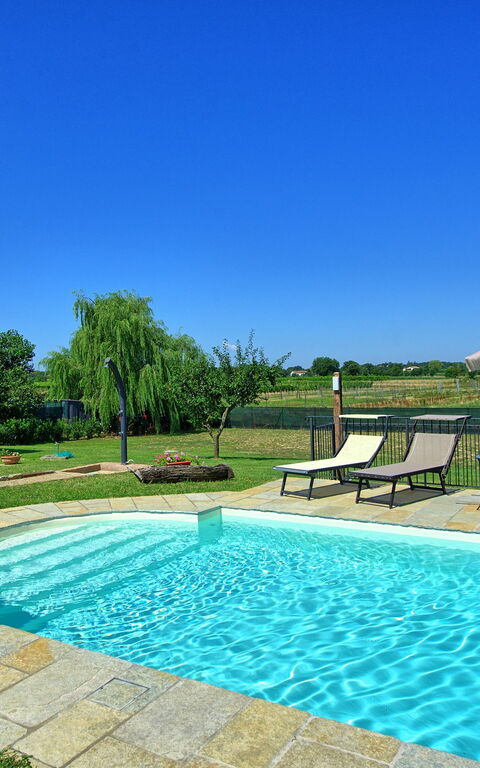 Casa Violina: Tuin, zwembad